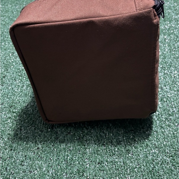 Tote-ally Cool Tote Craft Supplies Bag Organize & Carry Brown Pink - Picture 6 of 6